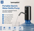 2. 𝐥𝐮𝐦𝐫𝐚𝐬𝐤𝐢𝐧™ Portable Electric Water Bottle Pump