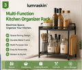 3. 𝐥𝐮𝐦𝐫𝐚𝐬𝐤𝐢𝐧™ Multi-Function Kitchen Organizer Rack