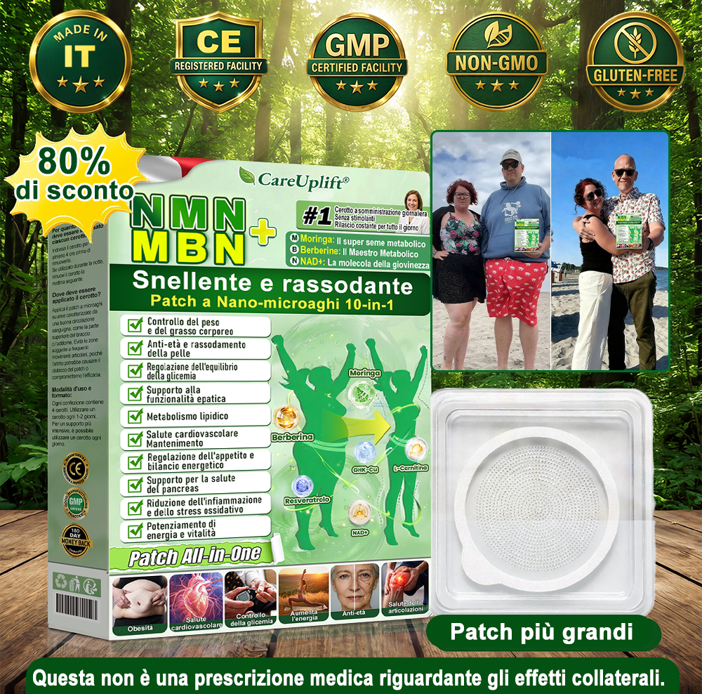 𝐂𝐚𝐫𝐞𝐔𝐩𝐥𝐢𝐟𝐭® ha una sorpresa esclusiva per te! La tua offerta è già fantastica, ma ora diventa ancora migliore: 👉 30% di sconto aggiuntivo sul tuo prossimo acquisto, valido solo per 5 minuti!