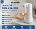 5. 𝐥𝐮𝐦𝐫𝐚𝐬𝐤𝐢𝐧™ Automatic Soap Dispenser