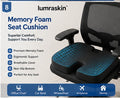 8. 𝐥𝐮𝐦𝐫𝐚𝐬𝐤𝐢𝐧™ Memory Foam Seat Cushion