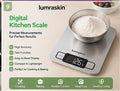 9. 𝐥𝐮𝐦𝐫𝐚𝐬𝐤𝐢𝐧™ Digital Kitchen Scale