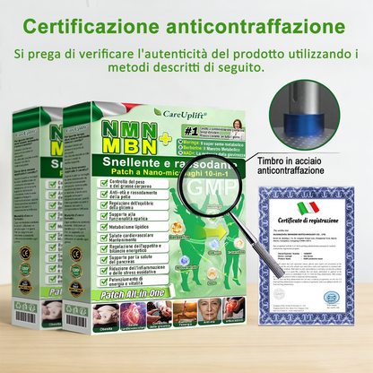 80% off | CareUplift® NMN&MBN × GHK-CU Copper Peptide 10-in-1 Micro-Needle Patch
